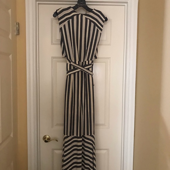 NEW!! FREE PEOPLE LA Babe Stripe Midi Dress -NWOT - Picture 6 of 9